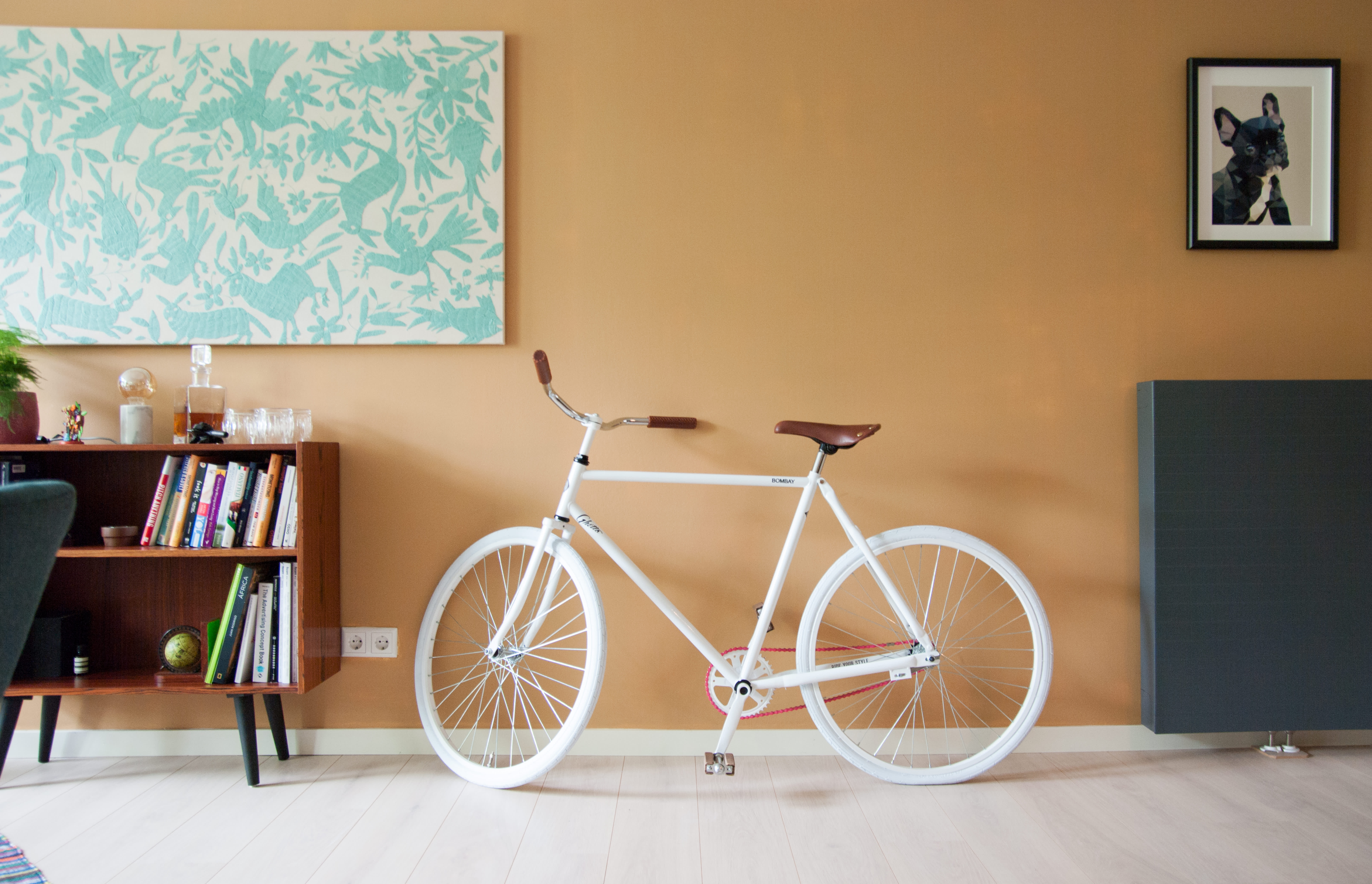 Apartment therapy bike storage hot sale